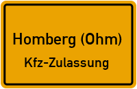 Zulassungstelle Homberg (Ohm)